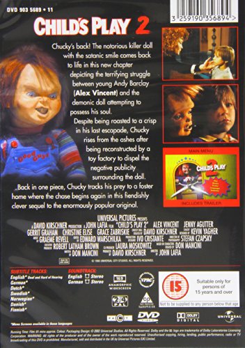 Childs Play 2 [DVD] [1991]
