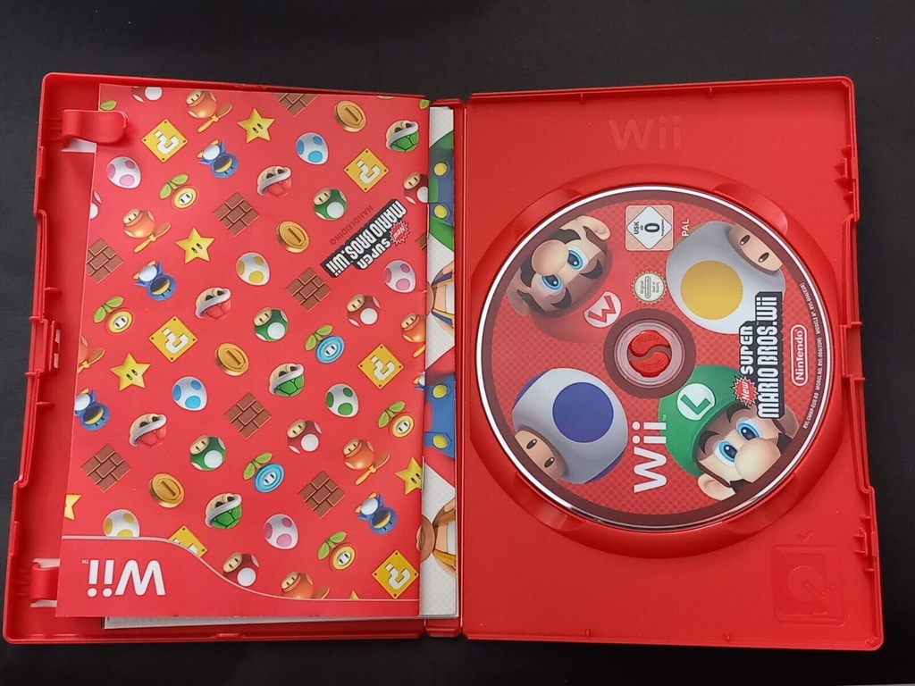 Super Mario Bros Nintendo Wii Game 2009 Germany PAL