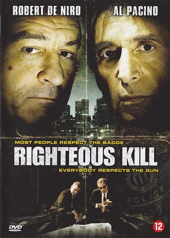 Righteous Kill (DVD, Region 2, Pal)