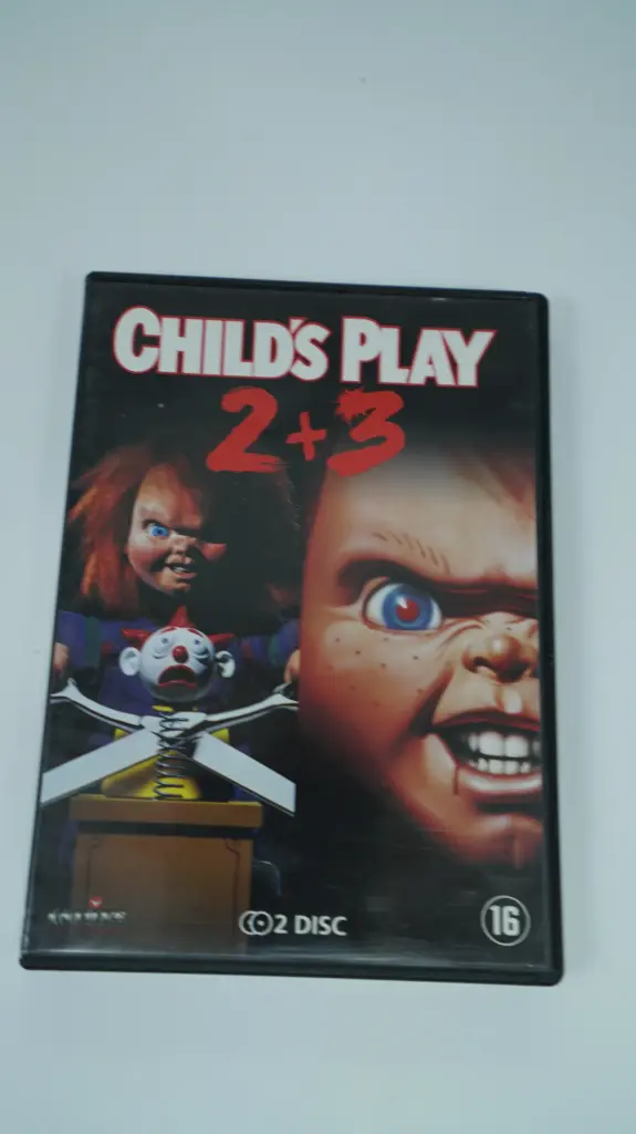 Child’s Play 2 + 3 (DVD, Region 2, PAL)