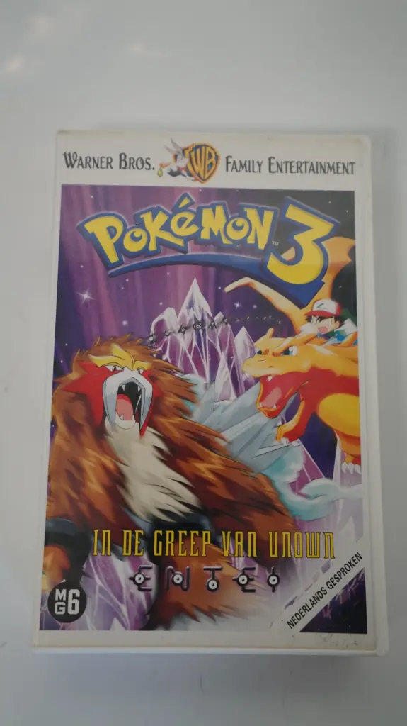 Pokémon 3: In de Greep van Unown (2001, VHS, PAL)