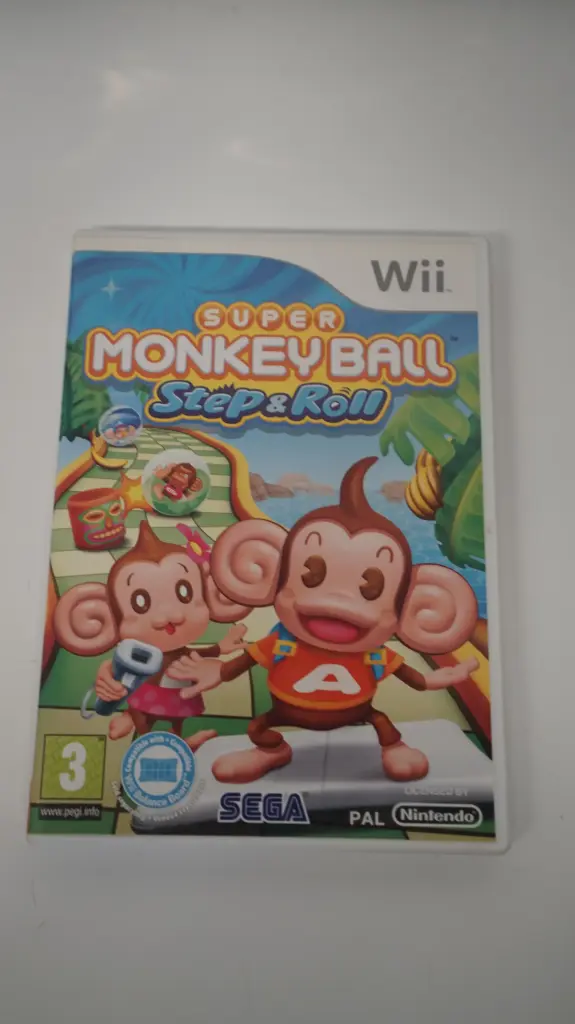 Super Monkey Ball Step & Roll (Nintendo Wii, PAL)