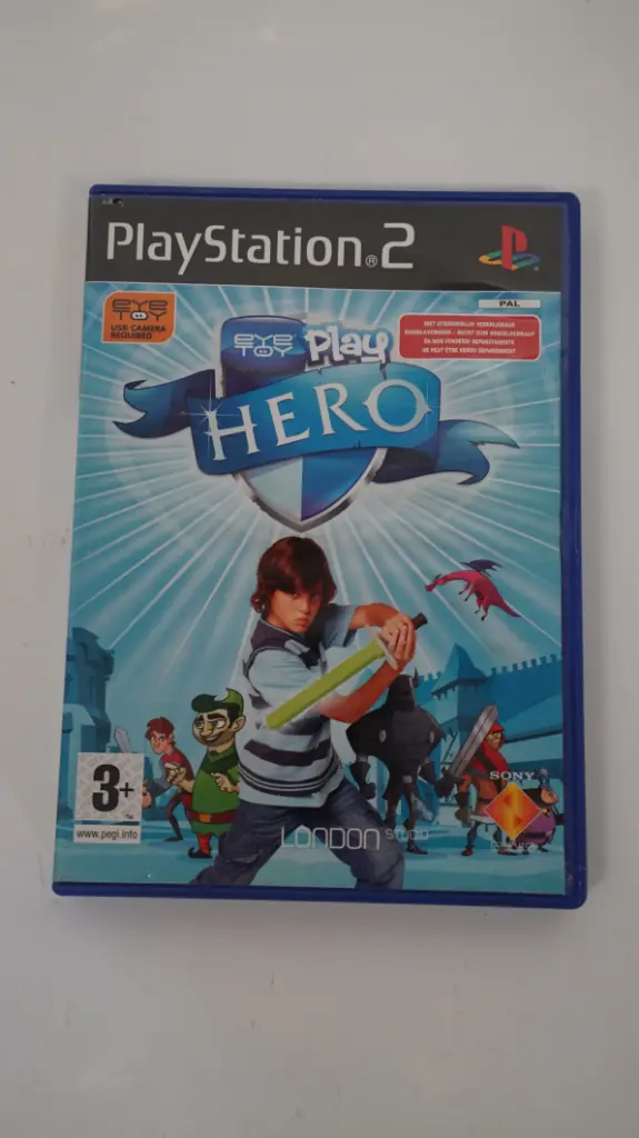 EyeToy: Play Hero (PlayStation 2, PAL, NL/DE/IT/FR)