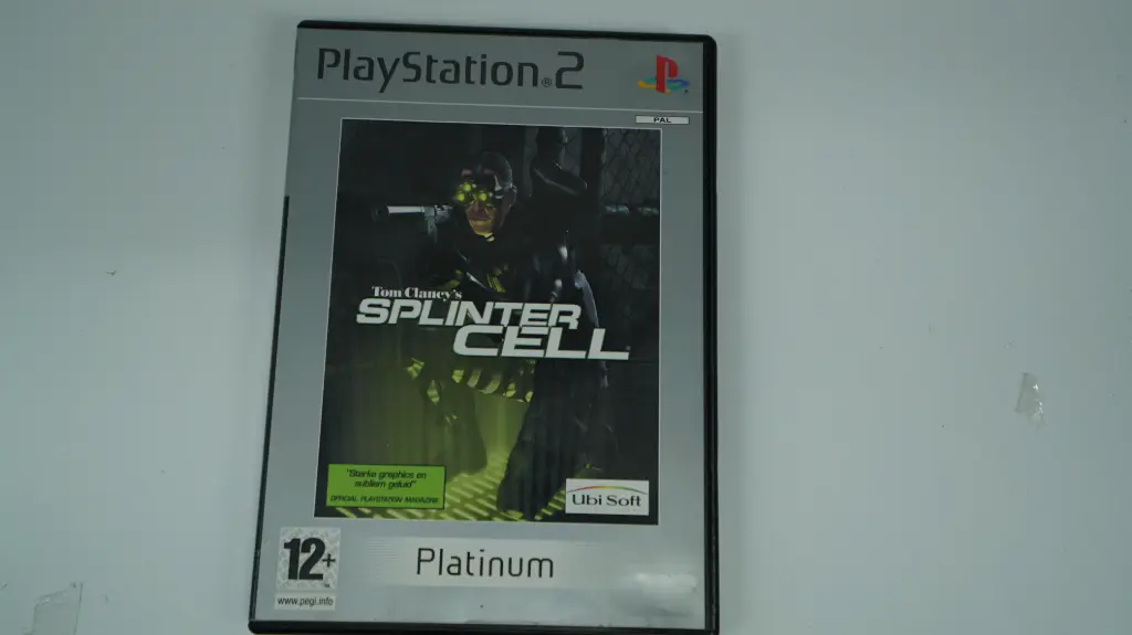 Tom Clancy's Splinter Cell (PlayStation 2, Platinum)