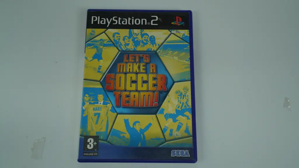 Let's Make a Soccer Team! (PlayStation 2, Pal)