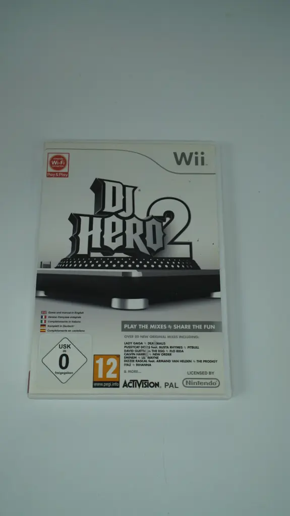 DJ Hero 2 (Nintendo Wii, PAL)