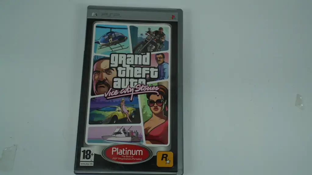 Grand Theft Auto: Vice City Stories (Platinum)(Sony PSP, PAL)