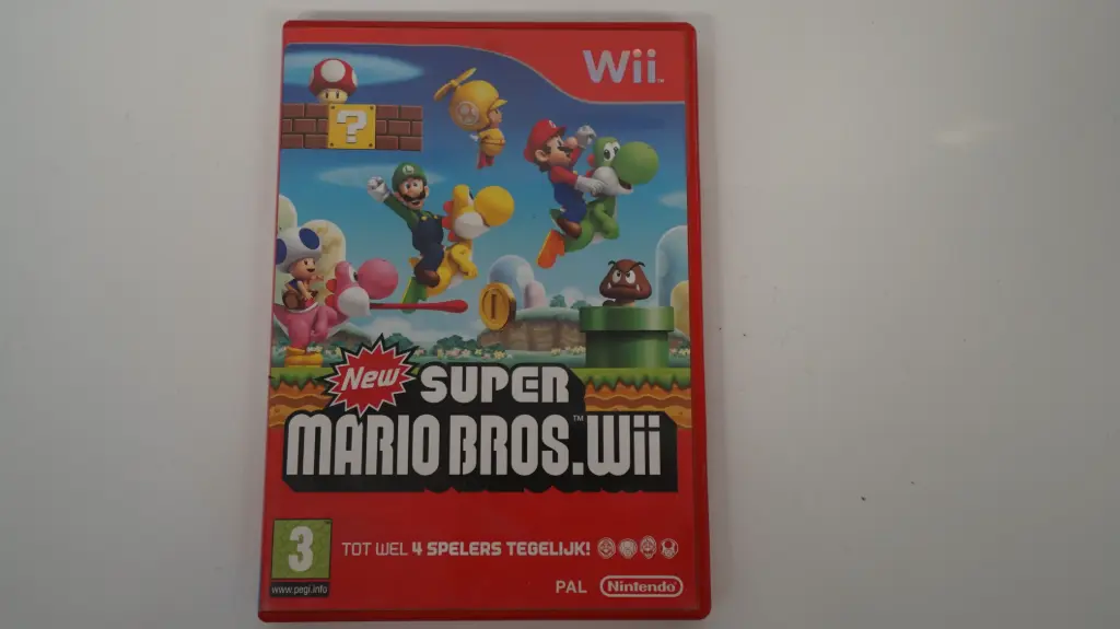 New Super Mario Bros. Wii (Nintendo Wii, PAL, NL)