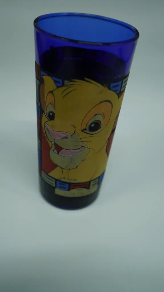 Disney The Lion King Collectible Glass (Simba & Mufasa) 