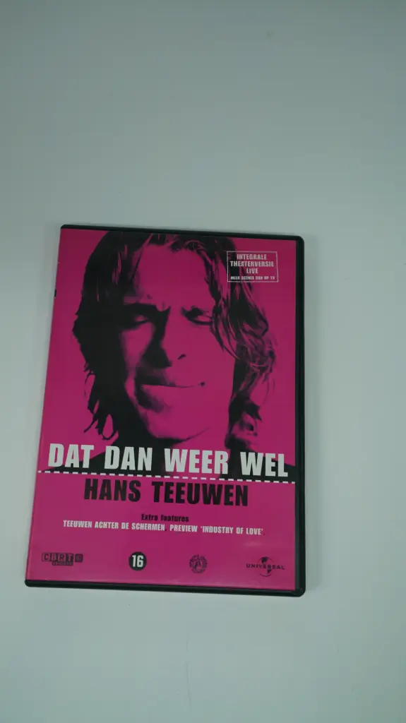 Hans Teeuwen – Dat Dan Weer Wel (DVD, Live Cabaret, Region 2, Pal)