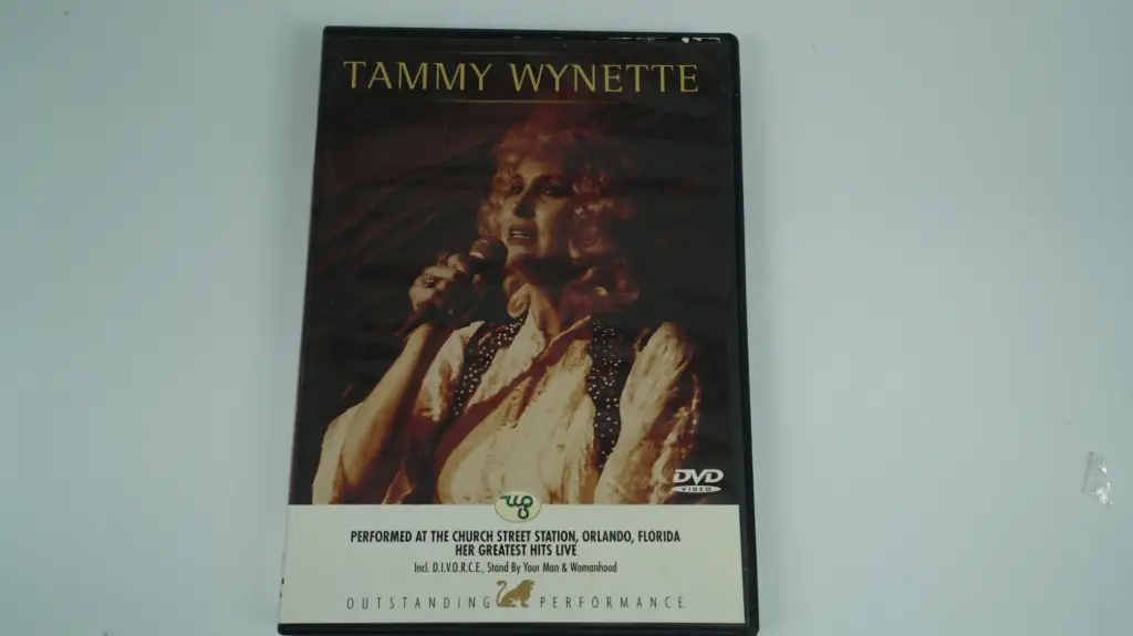 Tammy Wynette – Her Greatest Hits Live (DVD, 2006, Region Free, Pal)