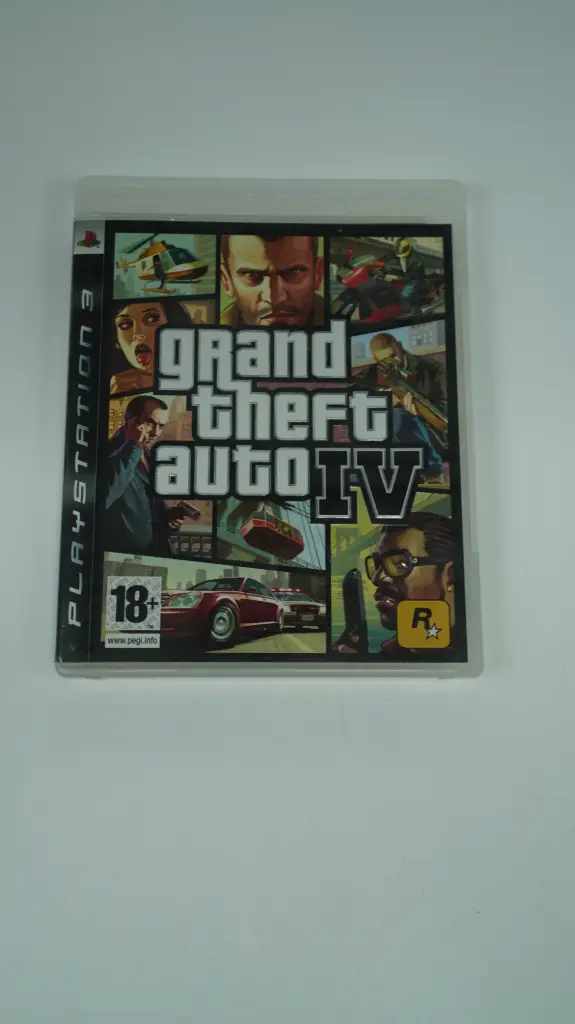 Grand Theft Auto IV (Spanish) (PlayStation 3, PAL) 