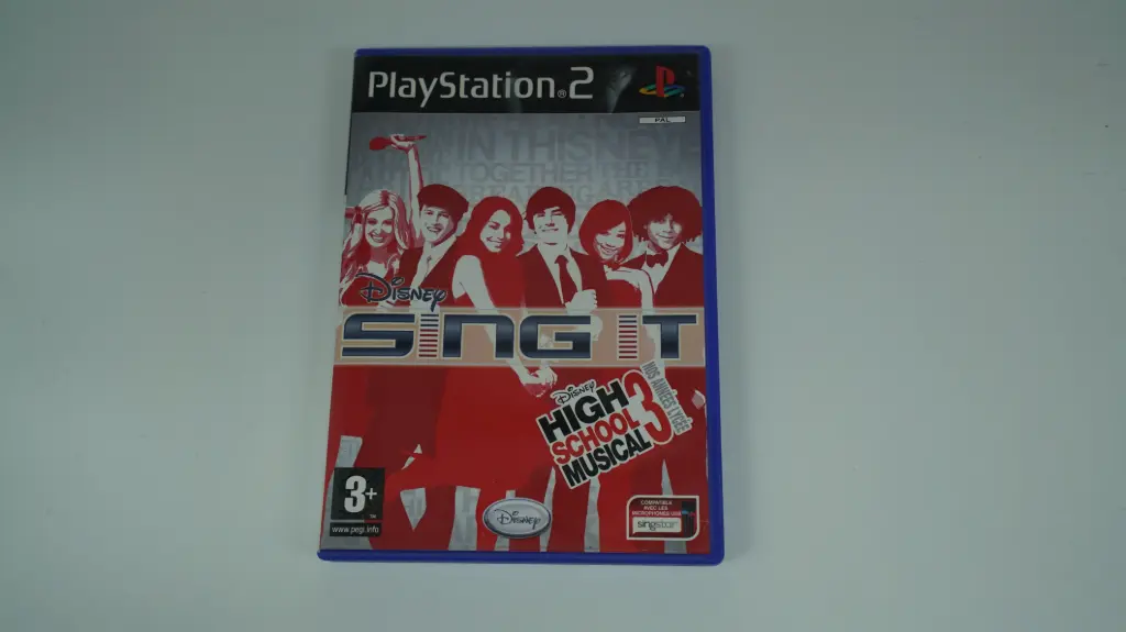 Disney Sing It: High School Musical 3 – Nos Années Lycée (France) (PS2, PAL)