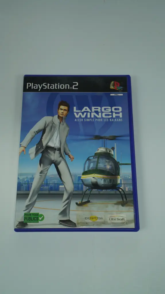 Largo Winch: Aller Simple Pour Les Balkans (PS2, PAL)