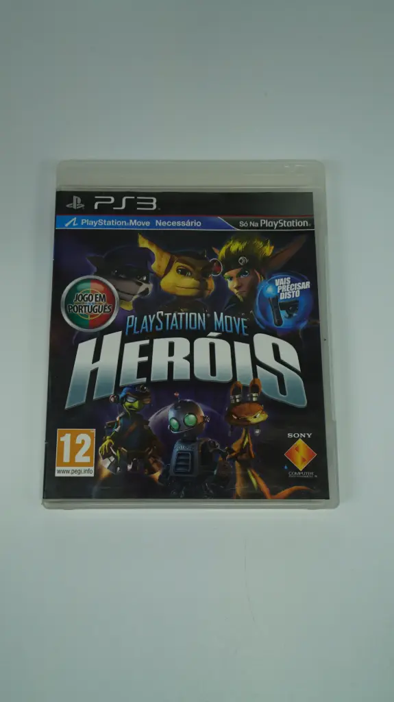 PlayStation Move: Heróis (PS3, PAL, Portuguese)
