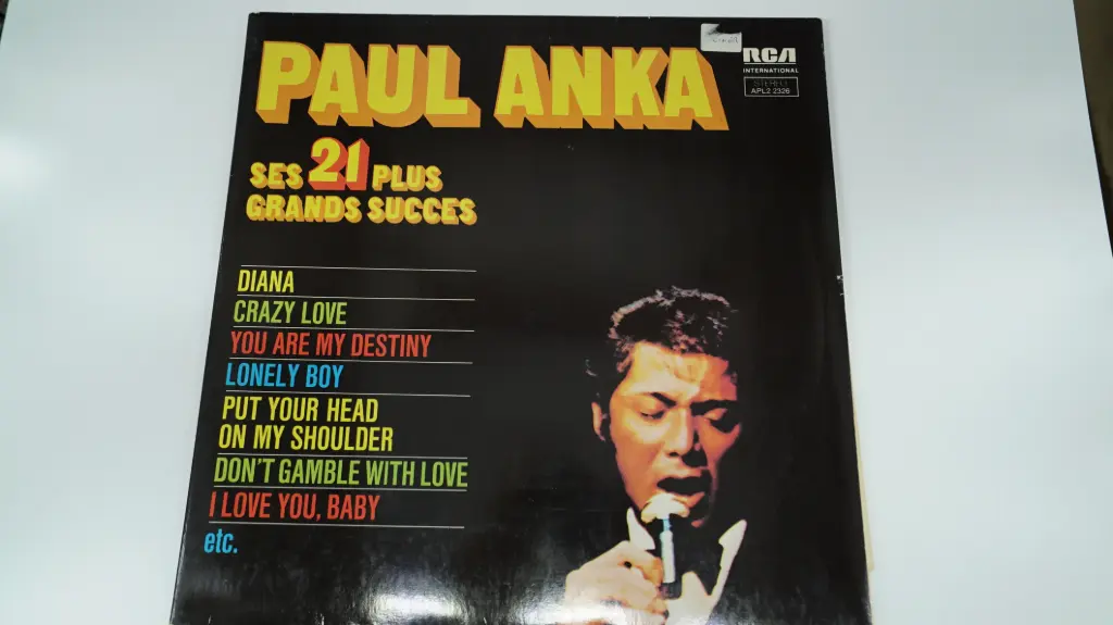 Paul Anka - Ses 21 Plus Grands Succès