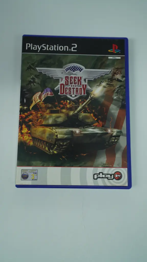 Seek and Destroy (English) (PlayStation 2, PAL)