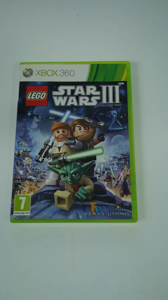 LEGO Star Wars III: The Clone Wars (English) (Xbox 360, PAL)