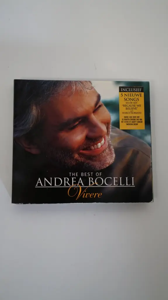 Andrea Bocelli – The Best Of Andrea Bocelli: Vivere (CD + Bonus DVD, Deluxe Edition)