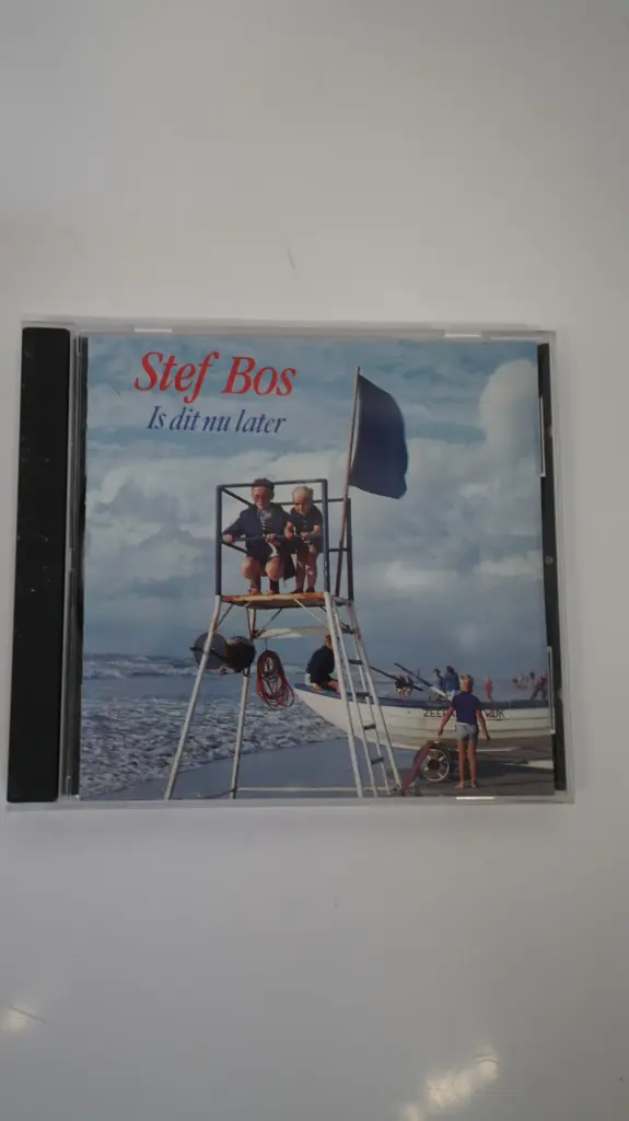 Stef Bos – Is Dit Nu Later (CD Album, 1990, Dutch Pop)