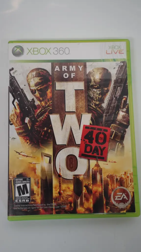 Army of Two: The 40th Day (Xbox 360, NTSC)