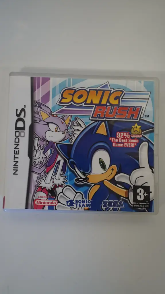Sonic Rush (Nintendo DS, PAL)