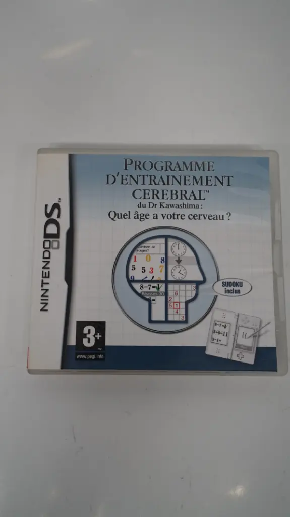 Dr Kawashima Brain Training How Old Is Your Brain? (Nintendo DS, PAL, France)
