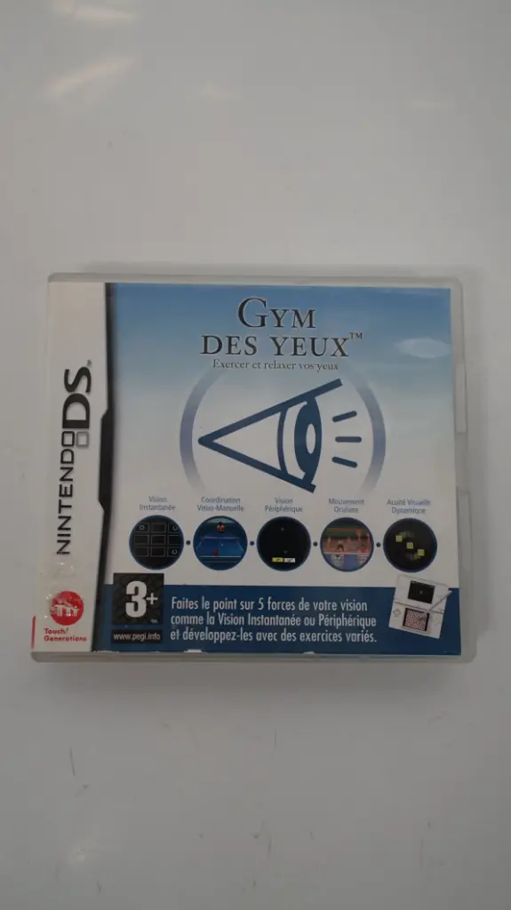 Gym des Yeux / Sight Training (Nintendo DS, PAL, FRA)