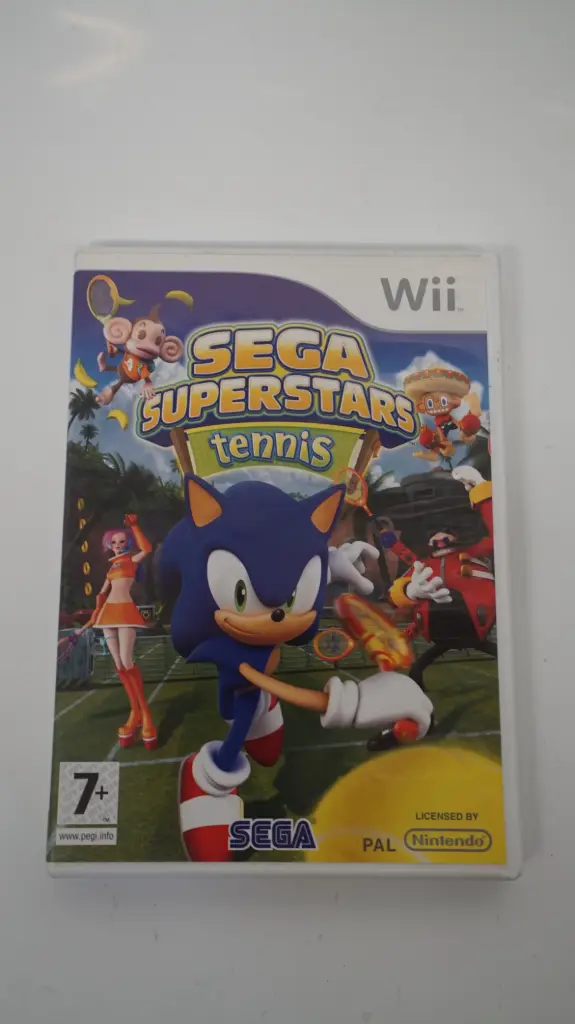 SEGA Superstars Tennis (Nintendo Wii, PAL, EN/FR/DE/ES/IT)