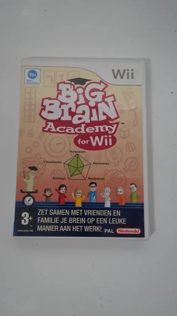 Big Brain Academy for Wii (Nintendo Wii, PAL, NL)
