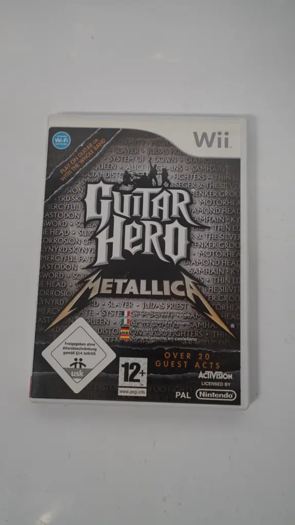 Guitar Hero: Metallica (Nintendo Wii, PAL, ENG)