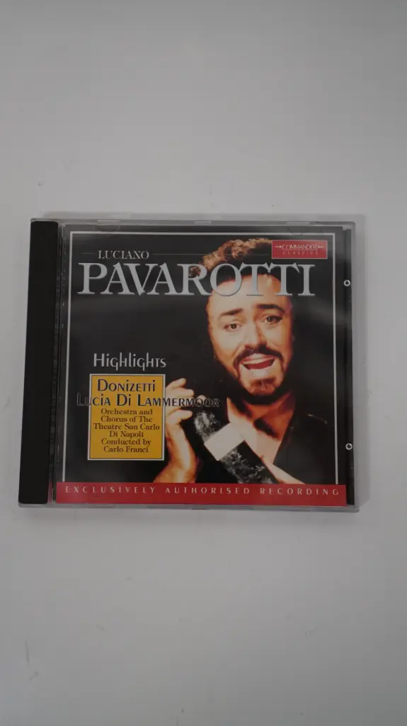 Luciano Pavarotti – Donizetti: Lucia Di Lammermoor Highlights (CD, Album, 1990)