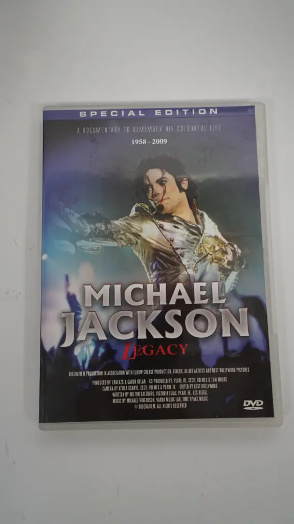 Michael Jackson: Legacy (DVD, Special Edition, Region 2 PAL)