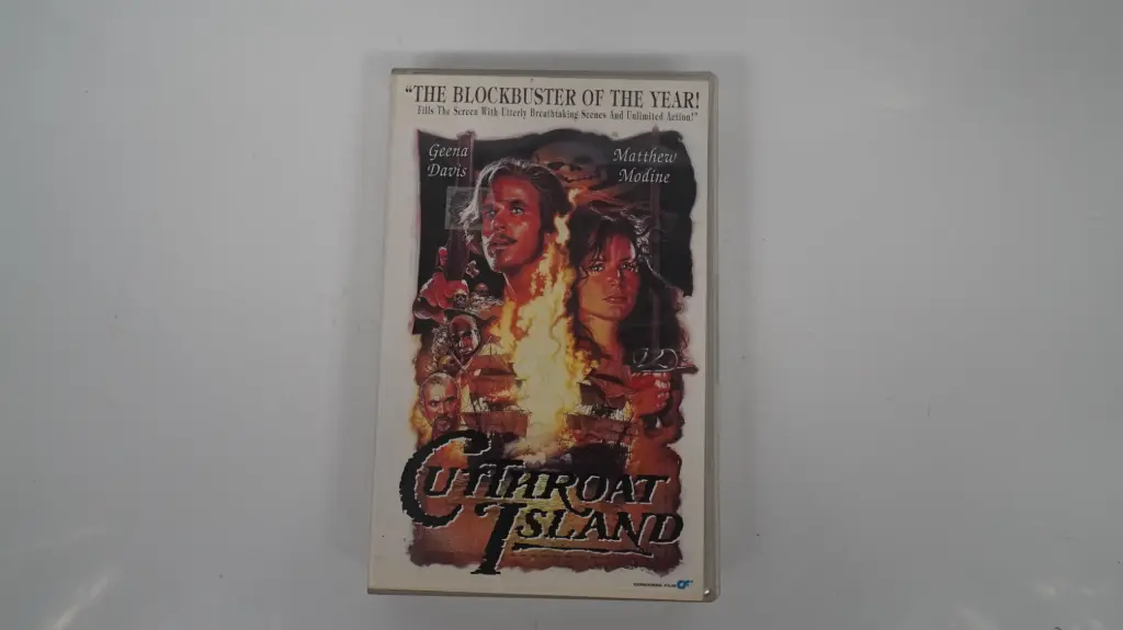 Cutthroat Island (VHS, PAL)