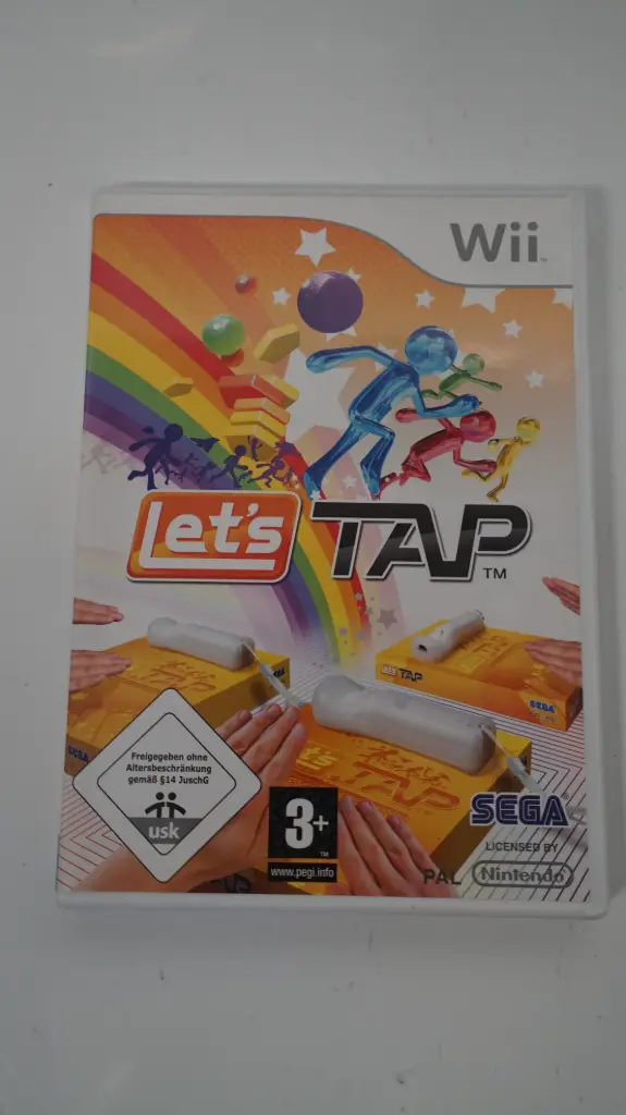 Let's Tap (Nintendo Wii, PAL, NL/FR/DE)