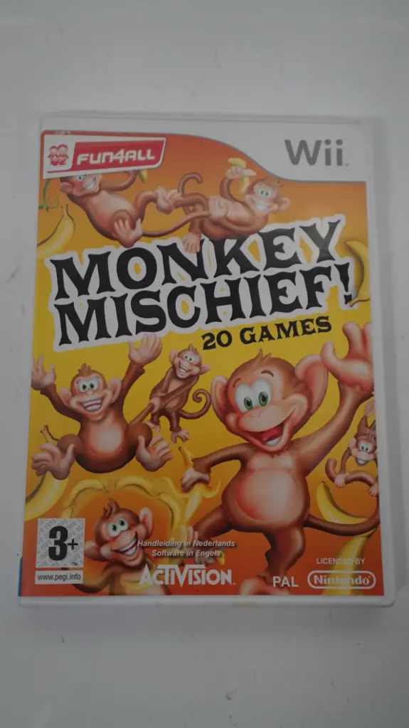 Monkey Mischief! 20 Games (Nintendo Wii, PAL)