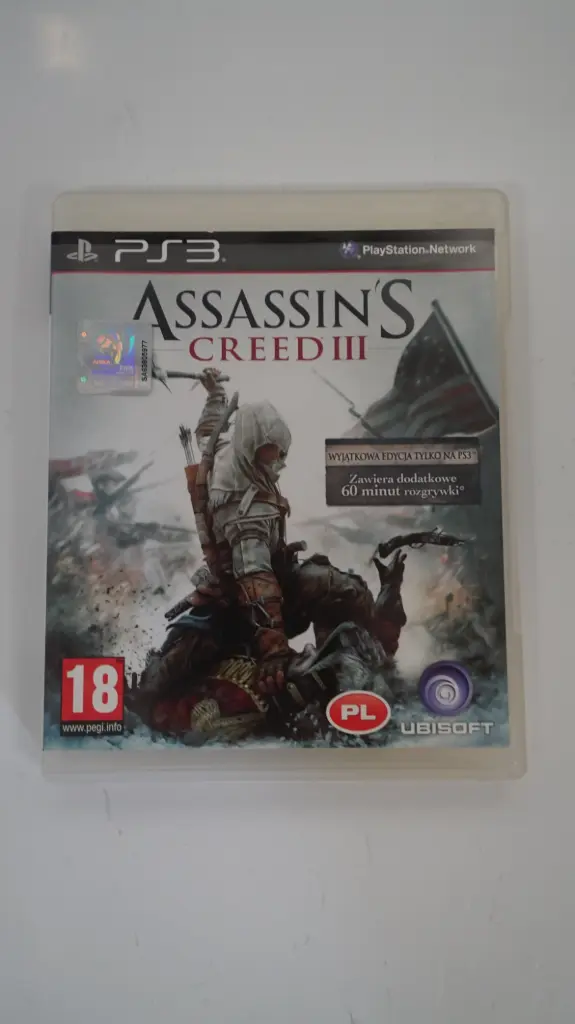 Assassin's Creed III (Sony PlayStation 3, PAL, Polish Edition)