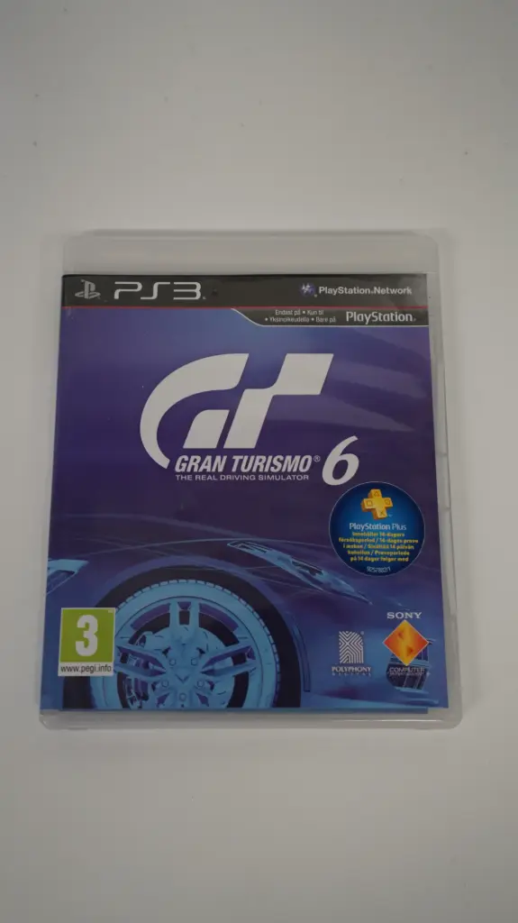 Gran Turismo 6 (PS3, PAL, Scandinavian Edition)