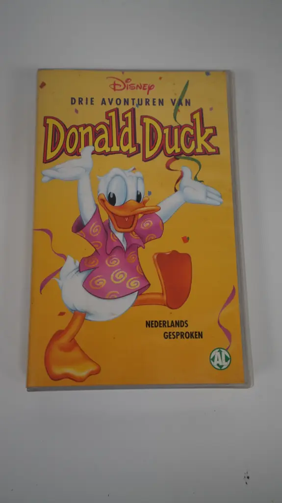 Drie Avonturen van Donald Duck (VHS, PAL, Dutch, 1999)