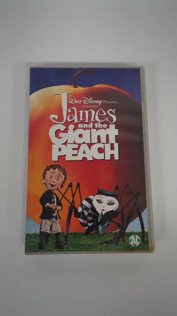 James and the Giant Peach (VHS, PAL, Dutch Subtitles, 1997)