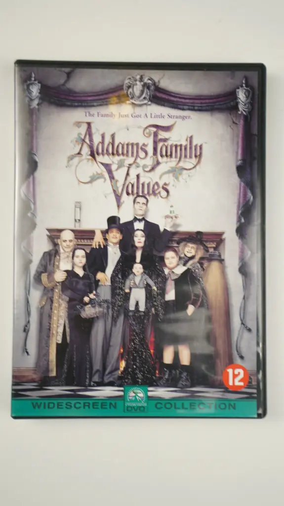 Addams Family Values (DVD, Region 2, PAL)
