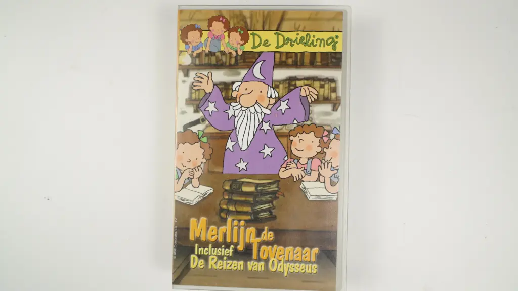 De Drieling: Merlijn de Tovenaar & De Reizen van Odysseus (VHS,  PAL)