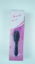 Electric Scalp Massage Hair Brush, Black Red Tip Bristles