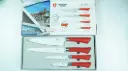 Royalty Line RL-CW4R 4-Piece Ceramic Coated Kitchen Knife Set
