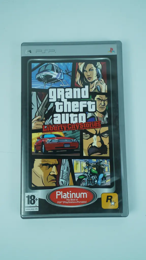 Grand Theft Auto: Liberty City Stories (PSP, PAL, Platinum)