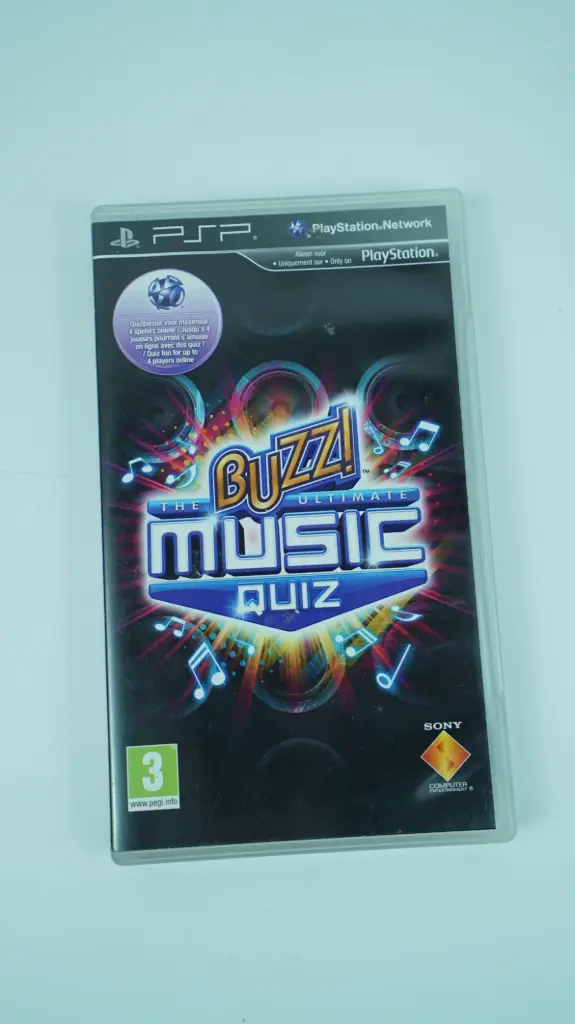Buzz! The Ultimate Music Quiz (PSP, PAL)