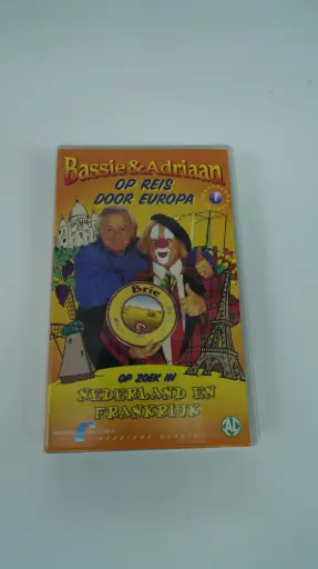 [BaVerVHS00000001428] Bassie & Adriaan: Op Reis door Europa(Nederland en Frankrijk)(VHS, PAL)