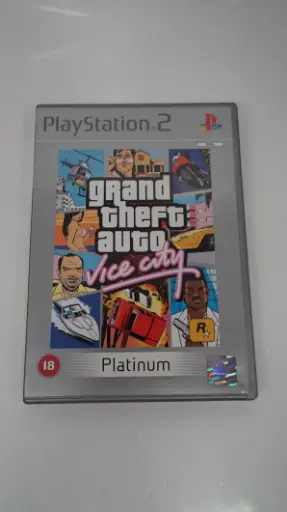 [GrVerSony00000001506] Grand Theft Auto: Vice City (PlayStation 2, Platinum edition)