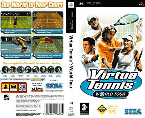 [ViVerPSP00000001538] Virtua Tennis: World Tour (Sony PSP, PAL)