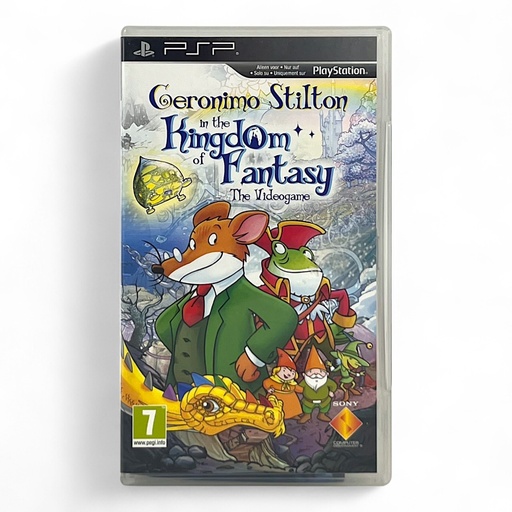 [GeVerPSP00000001544] Geronimo Stilton in the Kingdom of Fantasy: The Videogame (Sony PSP, PAL)